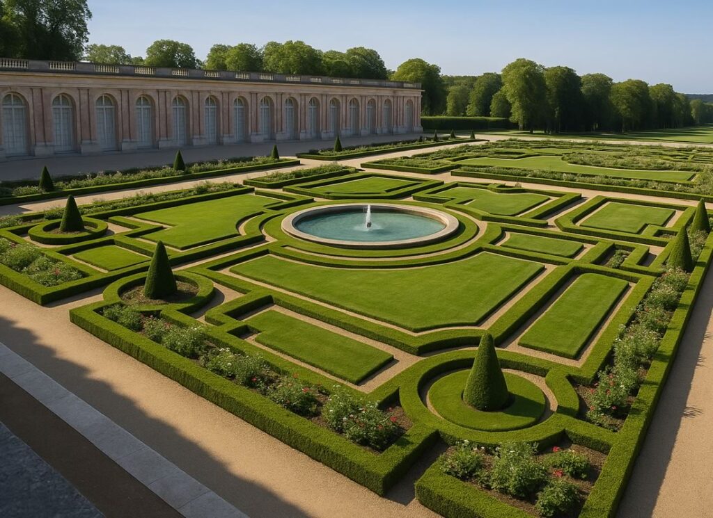 Jardim Palácio de Versalhes.