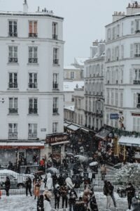 Paris inverno foto