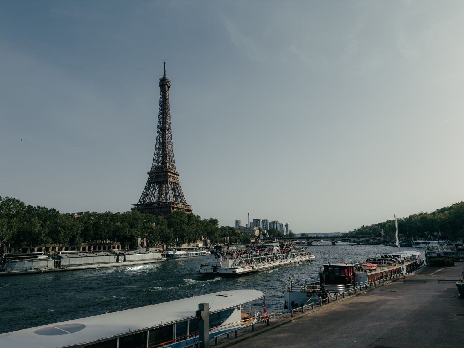 The Eiffel Tower for Free: How to See It Without Buying a Ticket 3 Eiffel Tower seen from the Seine River in Paris
