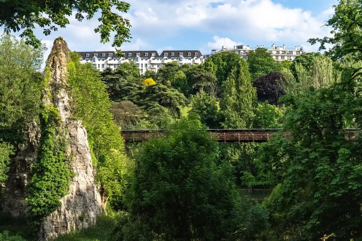 Butte-aux-Cailles em Paris: vila, arte e cafés locais 3 Área verde em Paris